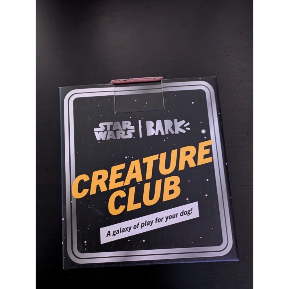 Bark Box Star Wars Creature Club Crumb Plush Dog Toy XS S Brown Squeaky Toy